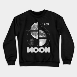 Moon Design Crewneck Sweatshirt